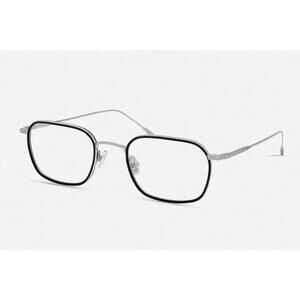 Modo 9014 Silver/Black Titanium Optical Eyeglasses Square Lightweight Frame